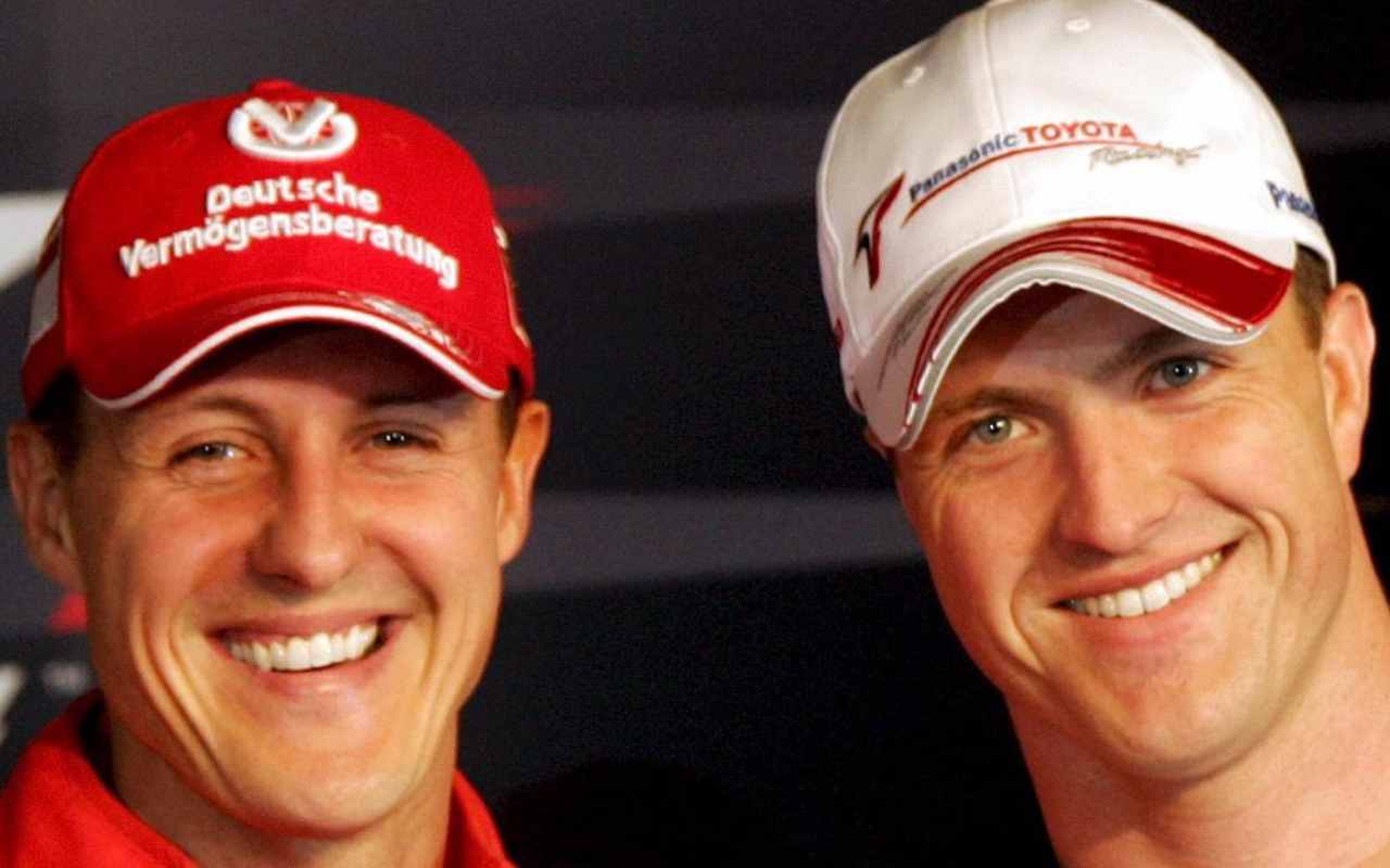 Michael e Ralf Schumacher (Ansa Foto)