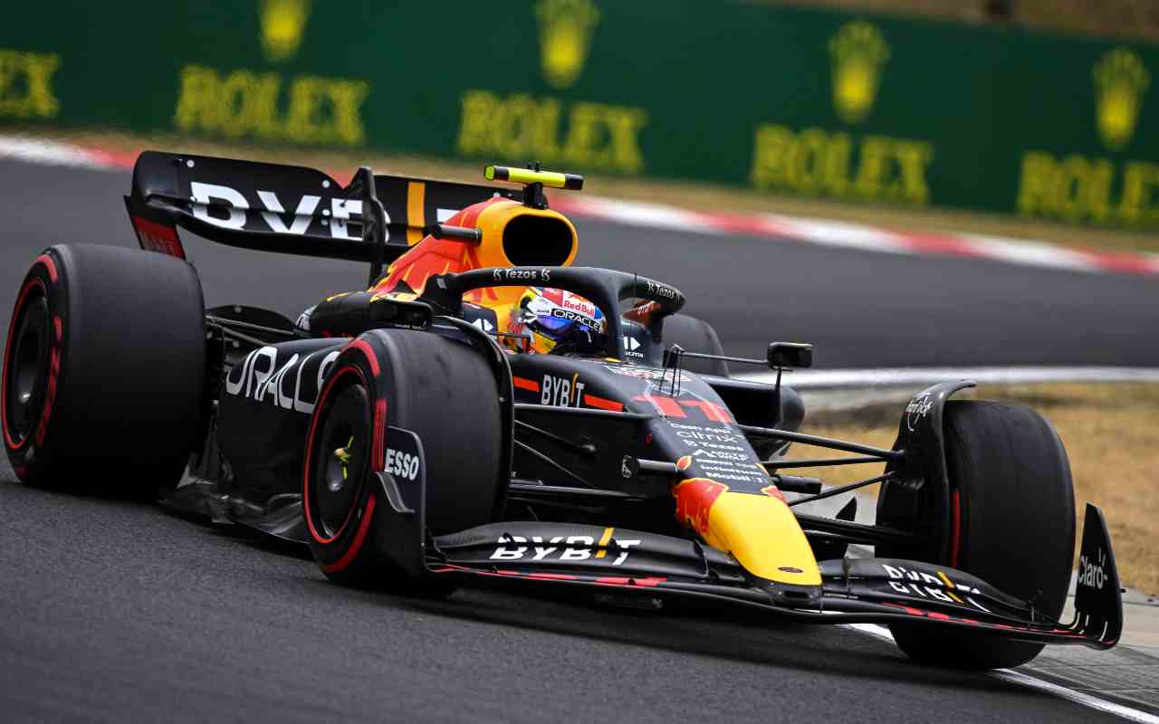 Red Bull RB18 Sergio Perez (ANSA)