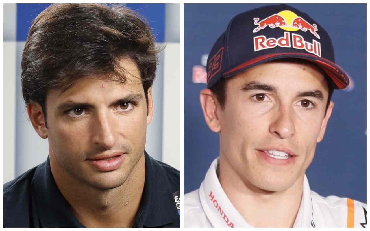 Carlos Sainz e Marc Marquez (ANSA)