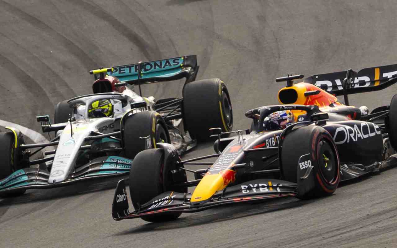 F1 Red Bull e Mercedes (ANSA)