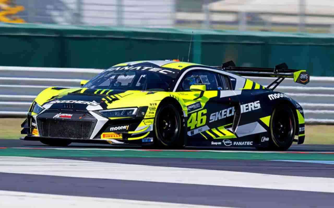 Fanatec GT Audi Valentino Rossi (ANSA)