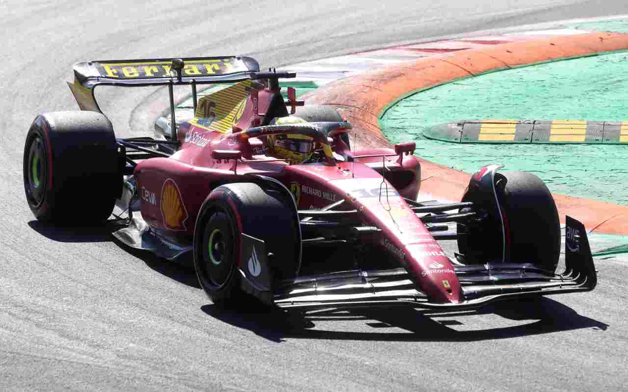 Charles Leclerc su Ferrari (ANSA)