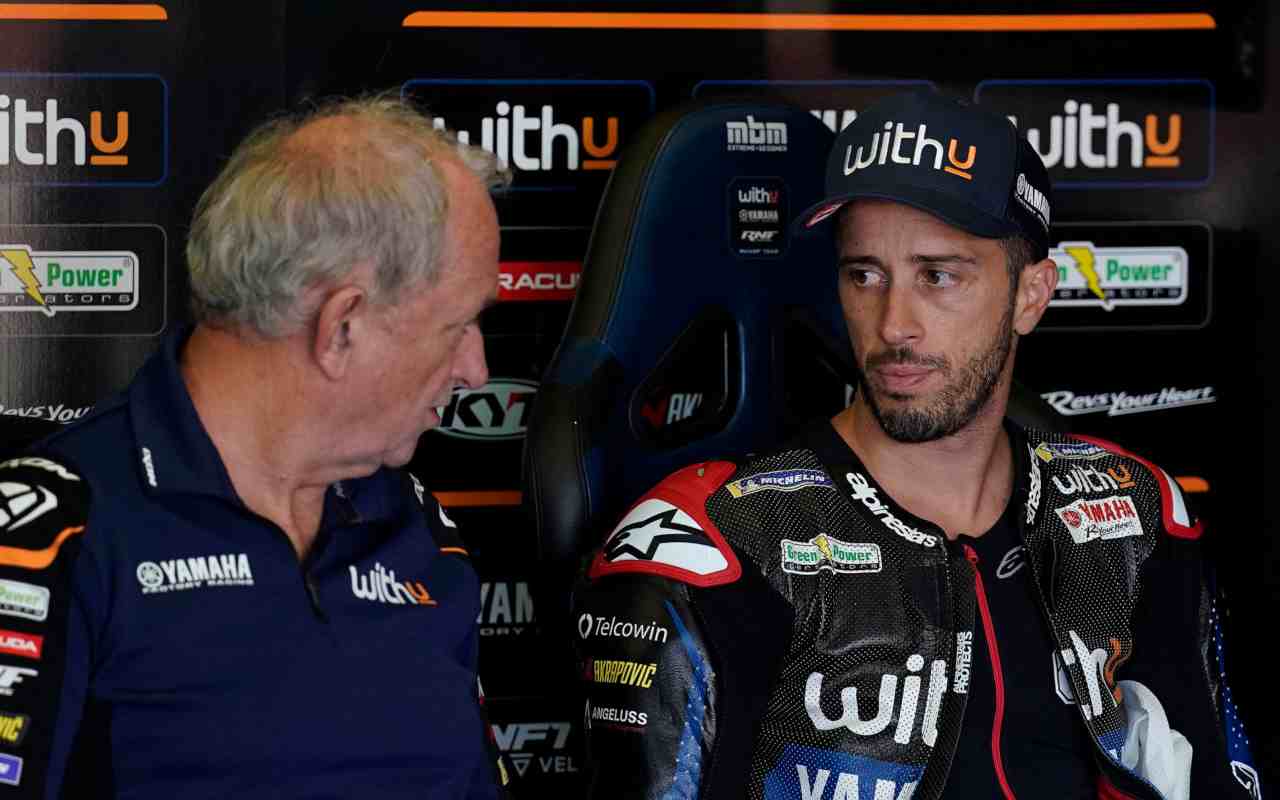 Ramon Forcada e Andrea Dovizioso (ANSA)