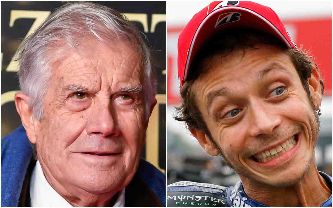 Valentino Rossi Giacomo Agostini (LaPresse)