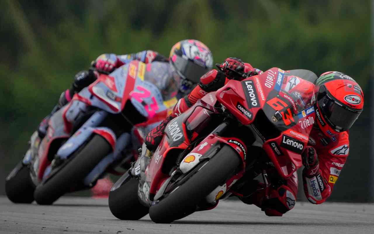 Francesco Bagnaia ed Enea Bastianini (Foto LaPresse)