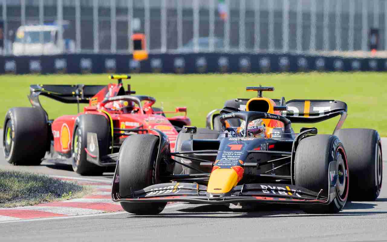 F1 Red Bull RB18 e Ferrari F1-75 (LaPresse)