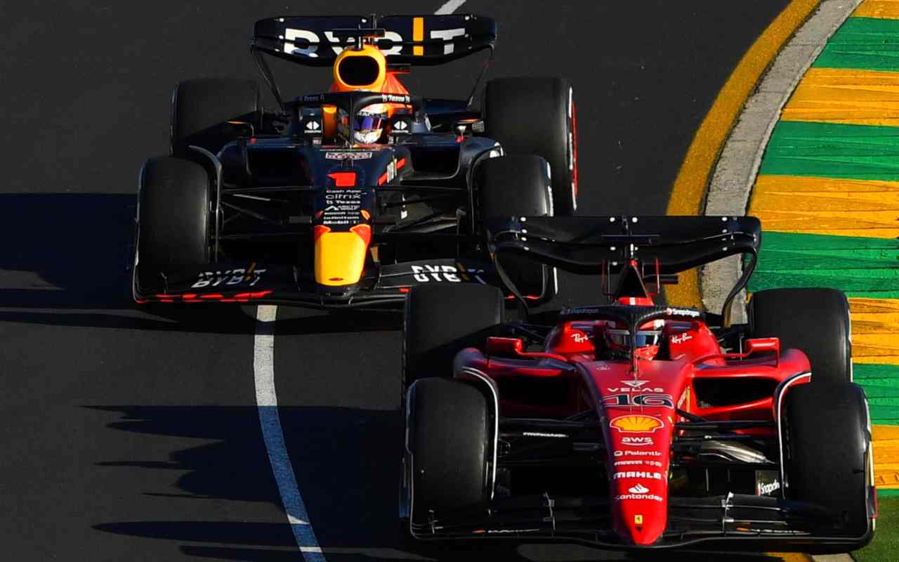 F1, Verstappen e Leclerc (ANSA)