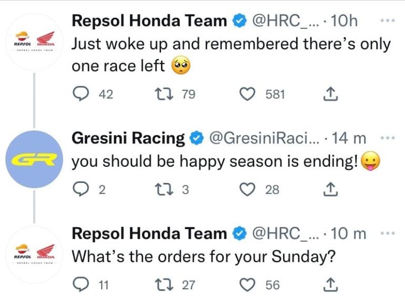 Honda Ducati Gresini (Twitter)