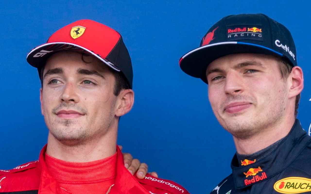Ferrari e Red Bull: Charles Leclerc e Max Verstappen (ANSA)
