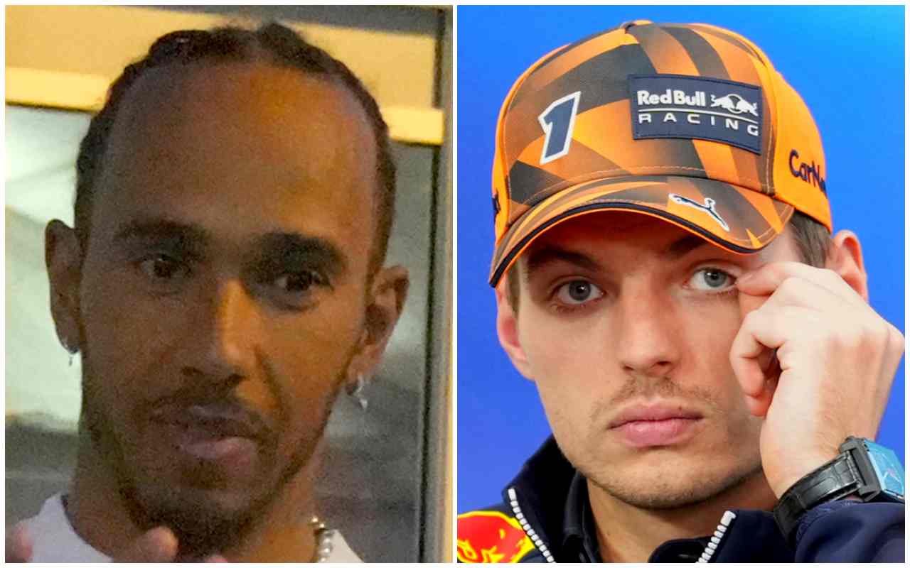 Lewis Hamilton Max Verstappen (LaPresse)