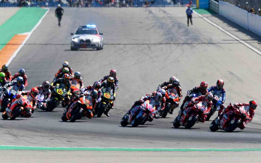 Gara MotoGP (Foto LaPresse)