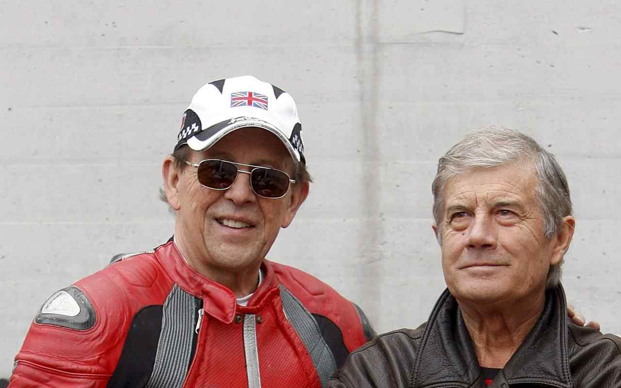 Phil Read e Giacomo Agostini (ANSA)