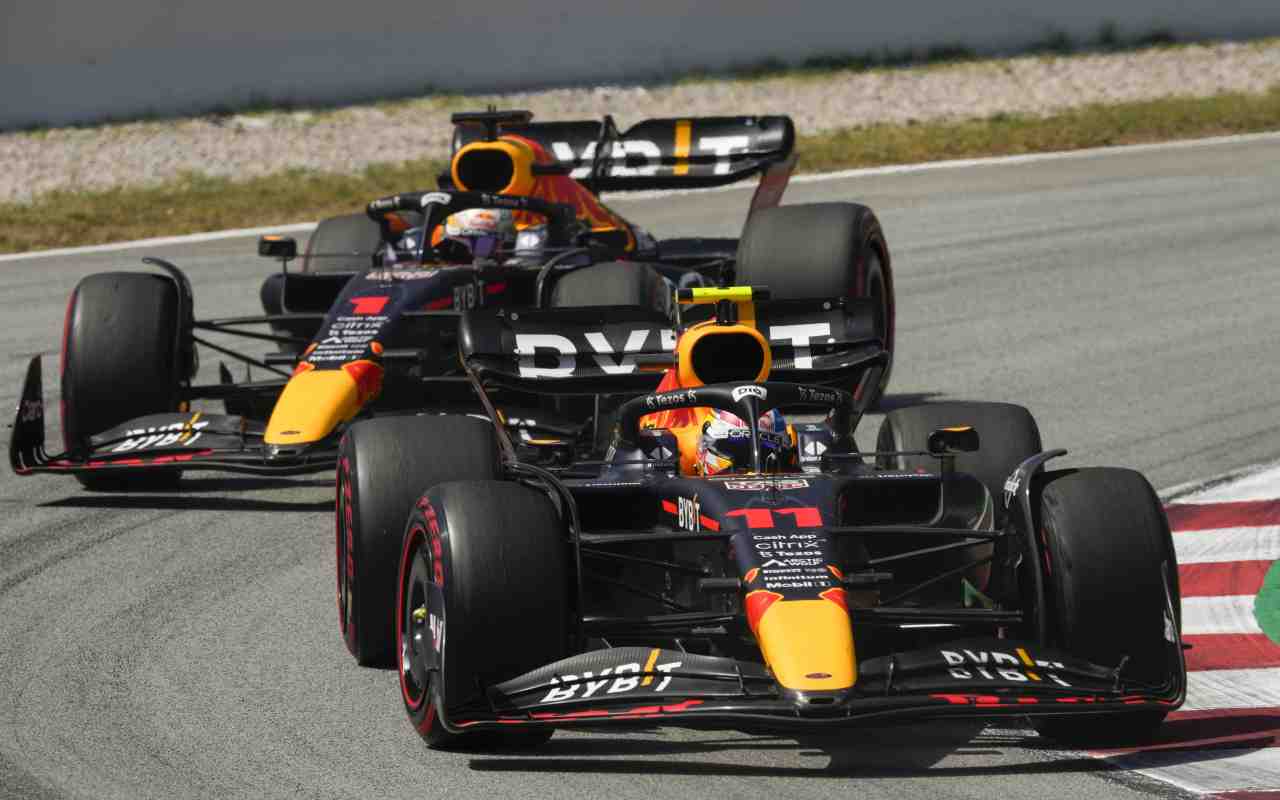 Red Bull, Perez e Verstappen (ANSA)