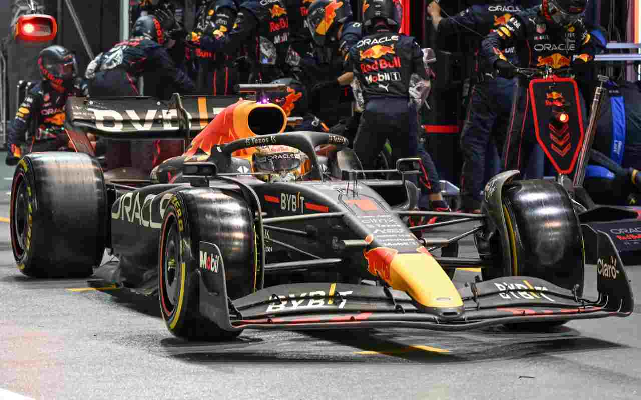 Red Bull RB18 (LaPresse)