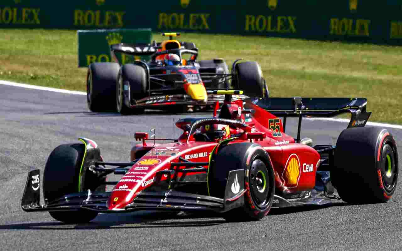 F1 Carlos Sainz e Sergio Perez (ANSA)