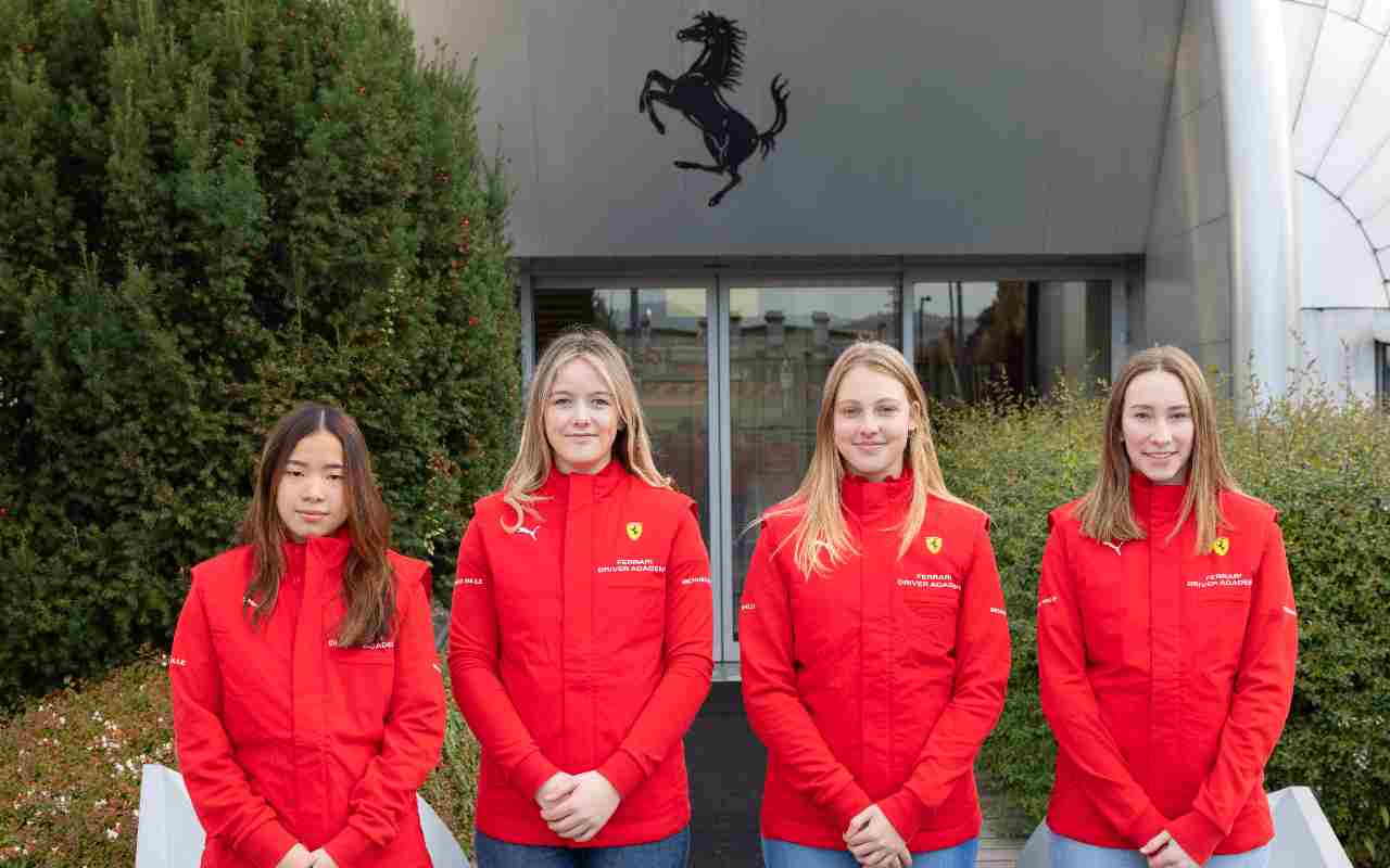 Ferrari Girl F1 (Foto Media Ferrari)