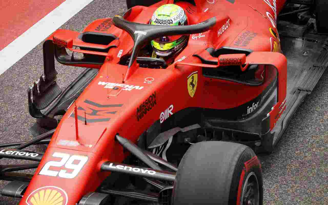 Ferrari Mick Schumacher (ANSA)