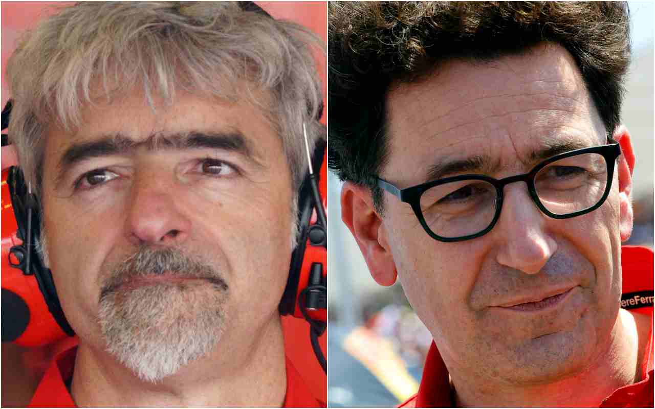 Gigi Dall'Igna e Mattia Binotto (LaPresse)