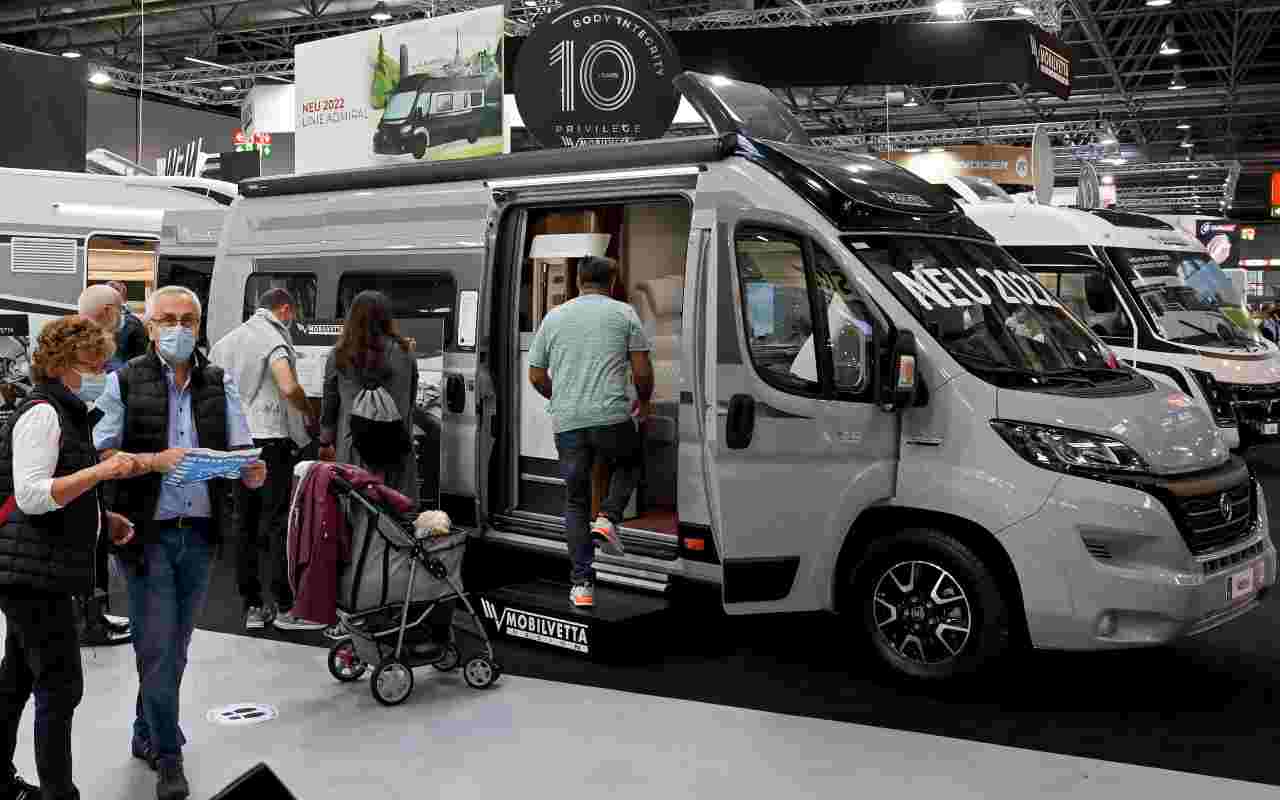 Il Caravan Salon a Dusseldorf (ANSA)