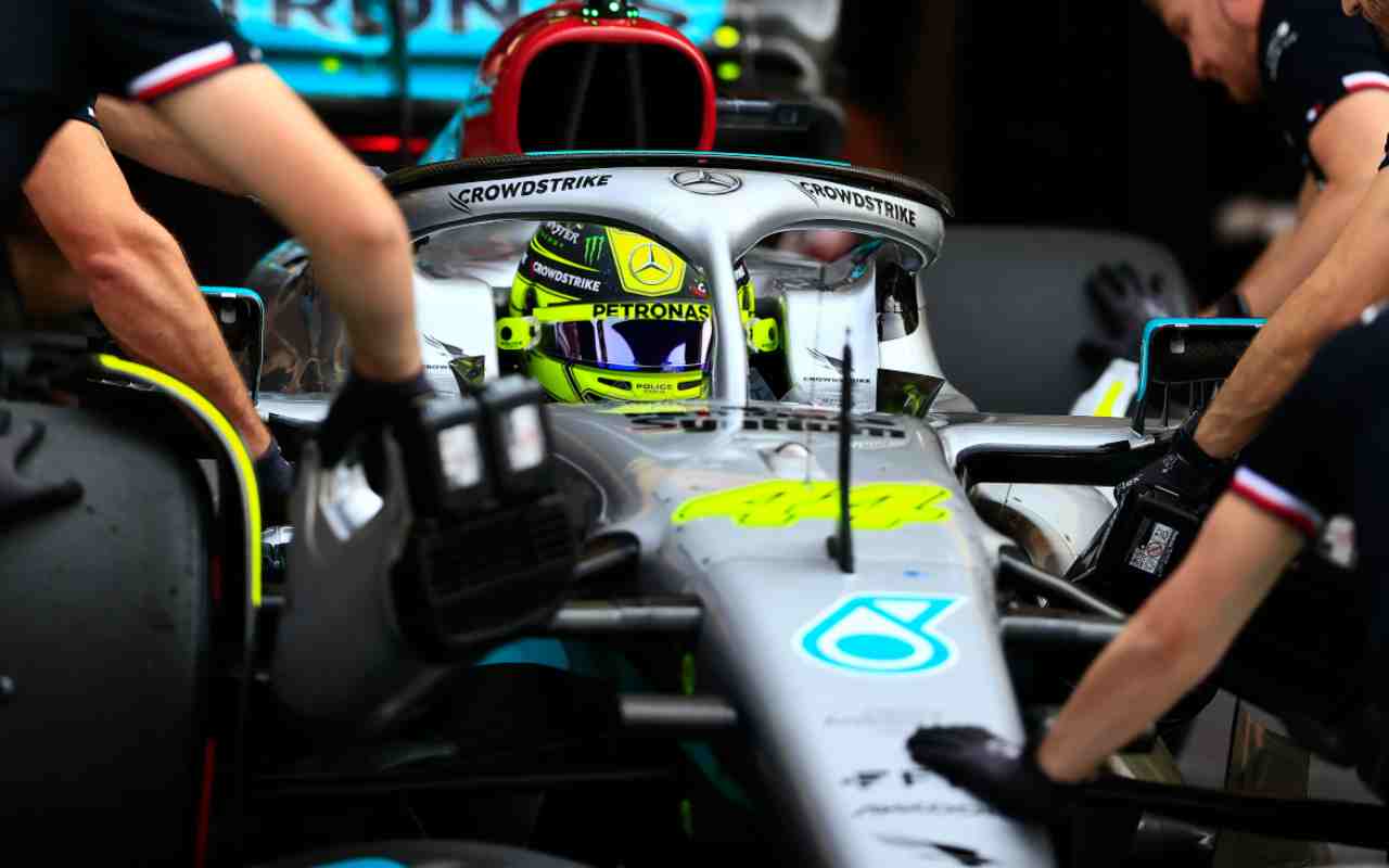 Lewis Hamilton, Mercedes (LaPresse Foto)