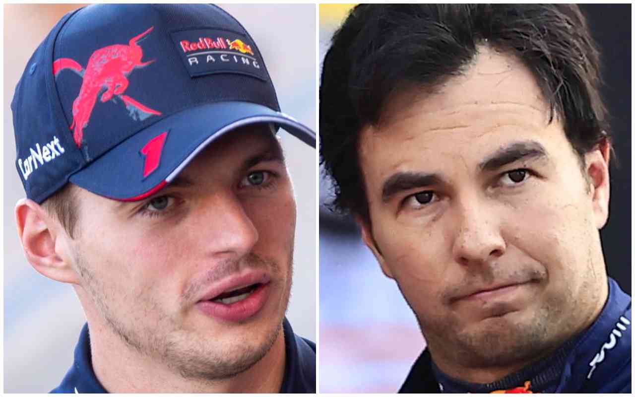 Max Verstappen Sergio Perez (Ansa Foto)