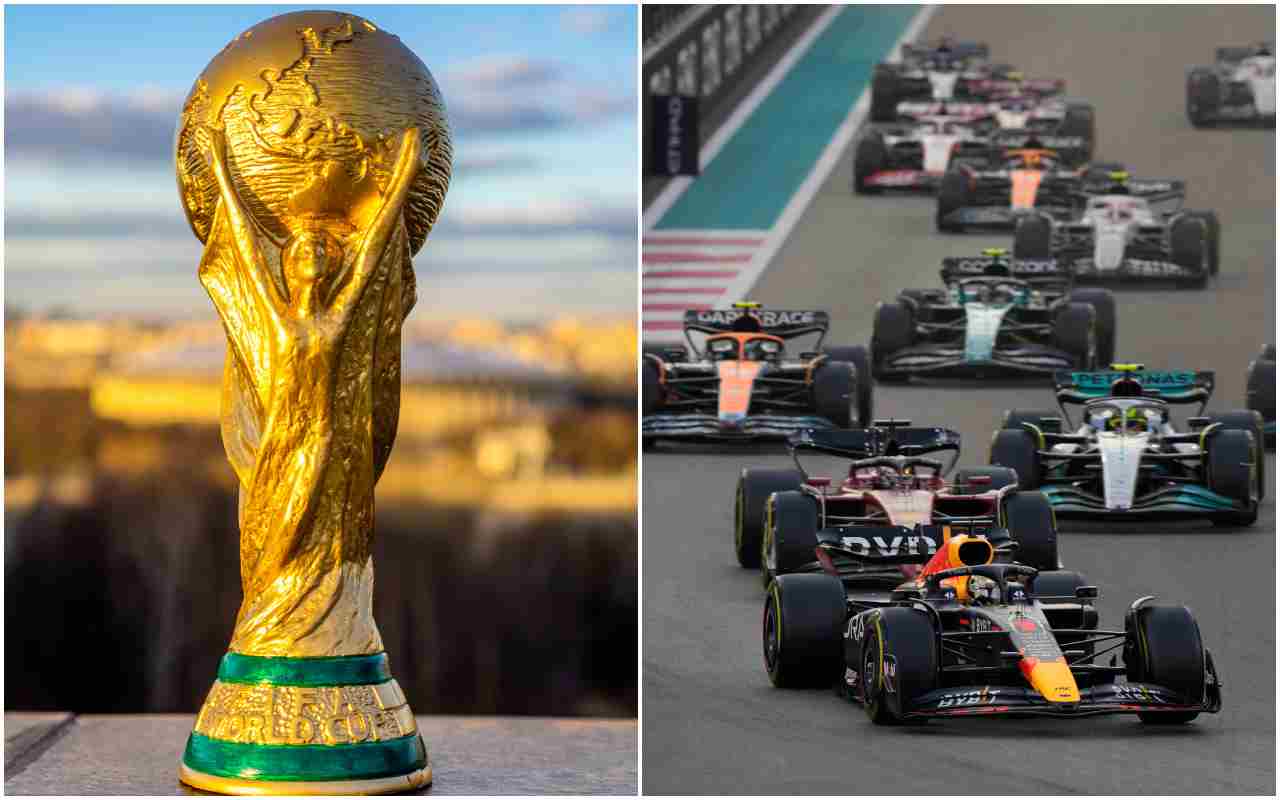 Mondiali di calcio Qatar ed F1 (AdobeStock-LaPresse)