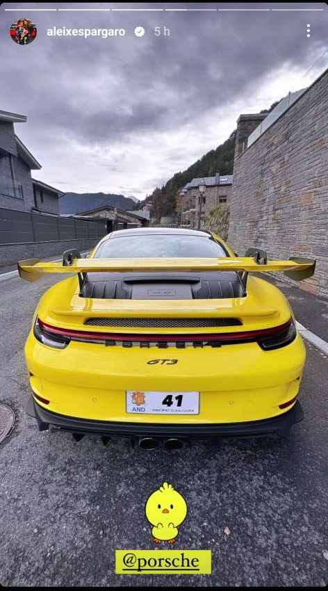 Porsche GT 3 Aleix Espargarò