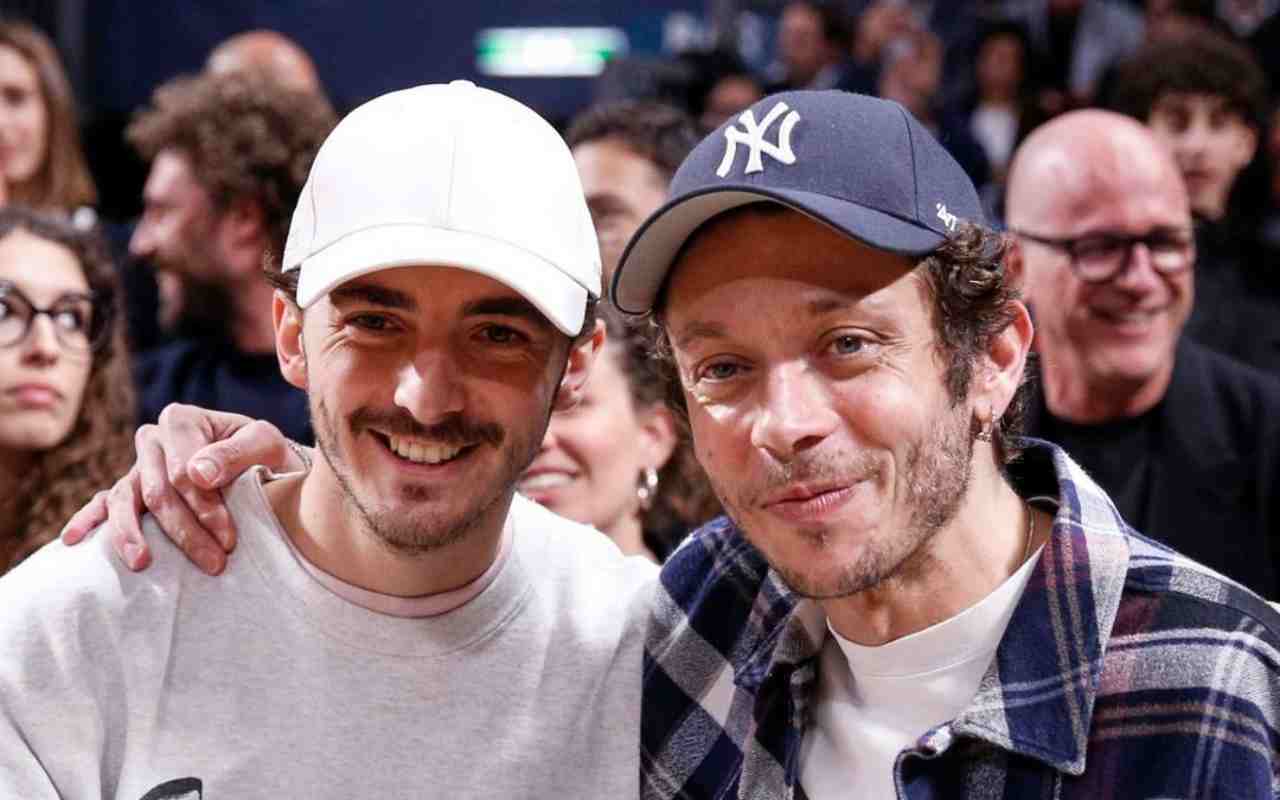 Valentino Rossi e Francesco Bagnaia (Instagram)