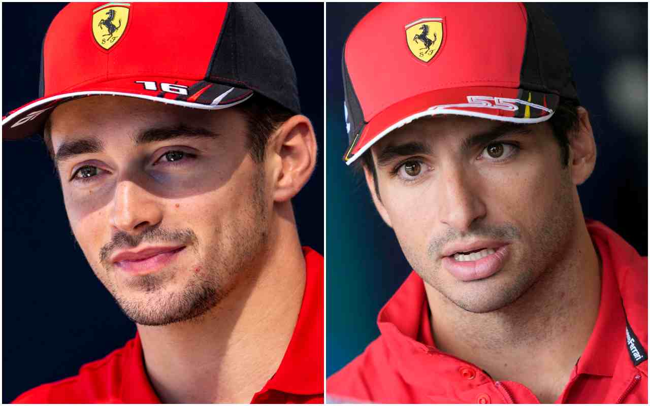 Charles Leclerc e Carlos Sainz (ANSA)