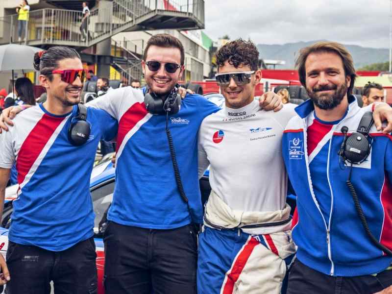 Davide Mazzoleni e Gianmarco Quaresmini (Ombra Racing Media)