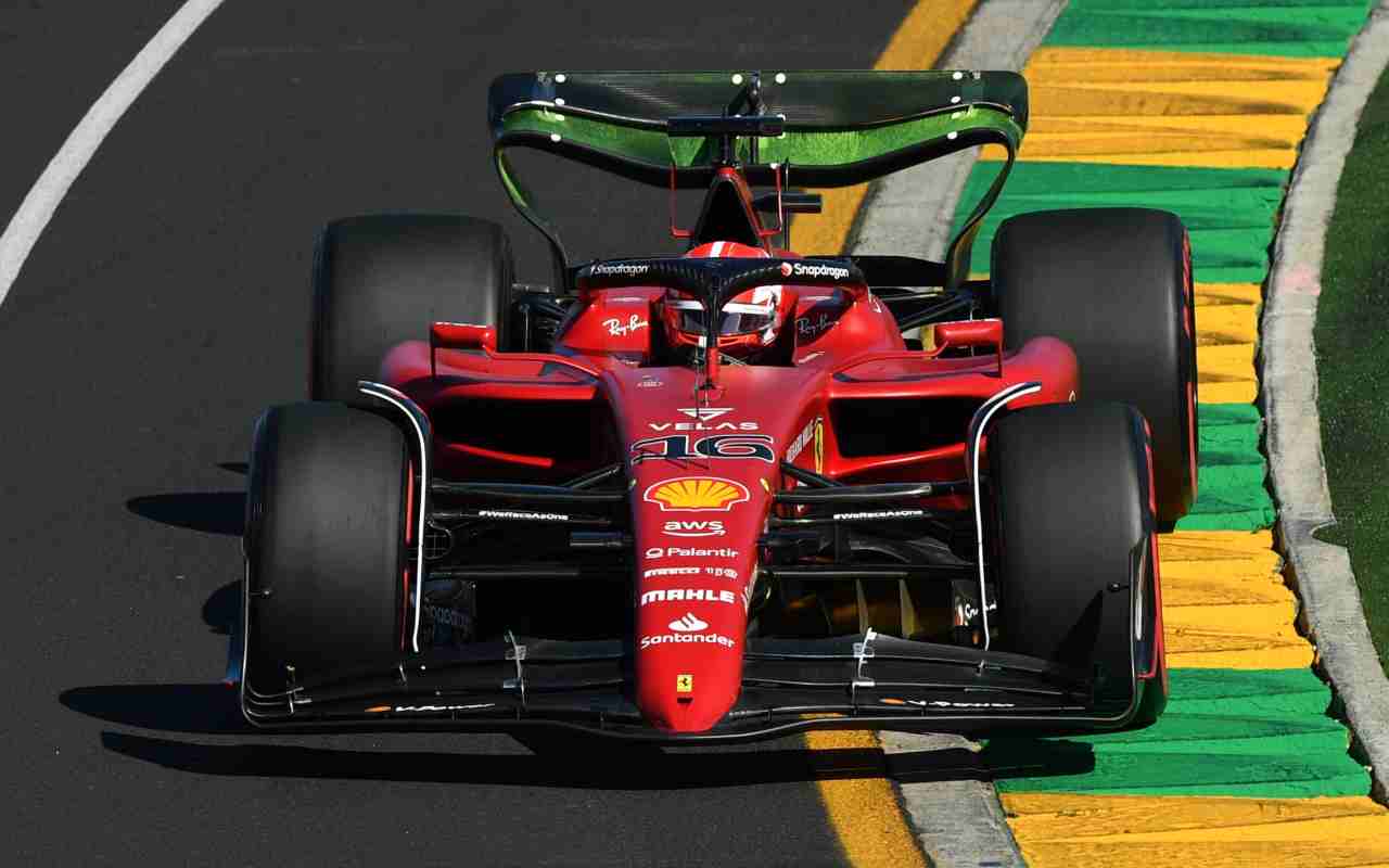 F1, Ferrari Leclerc (ANSA)