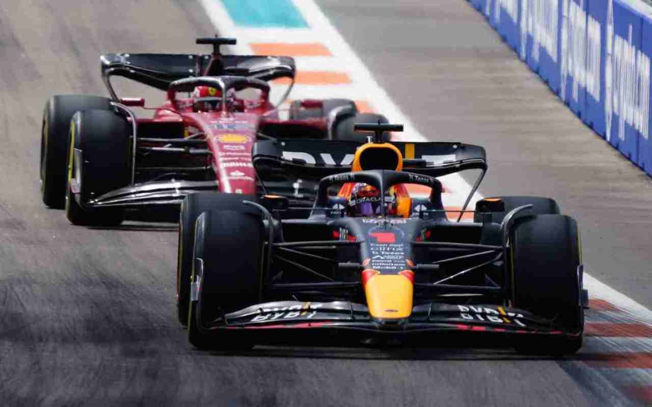 F1 Red Bull e Ferrari (ANSA)