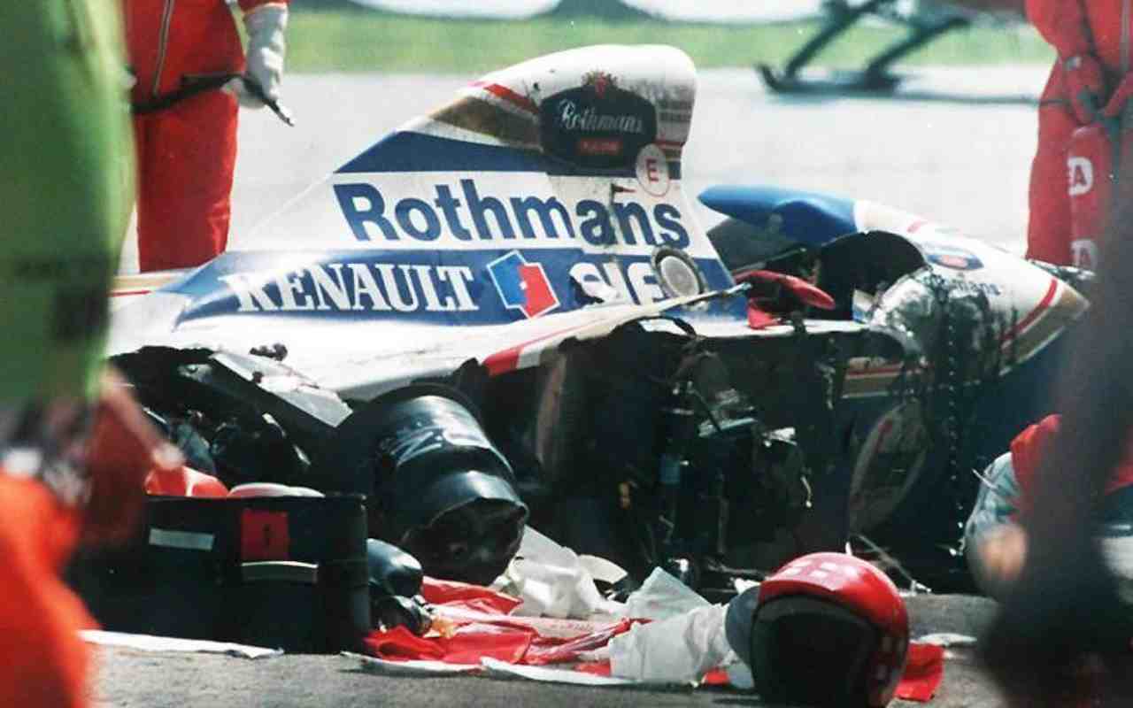 F1, incidente ad Imola di Senna (ANSA)
