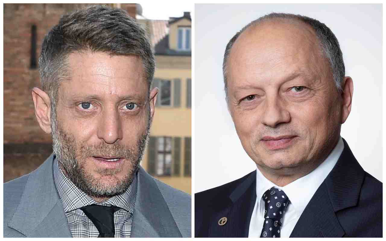 Lapo Elkann Frederic Vasseur (Ansa Foto)