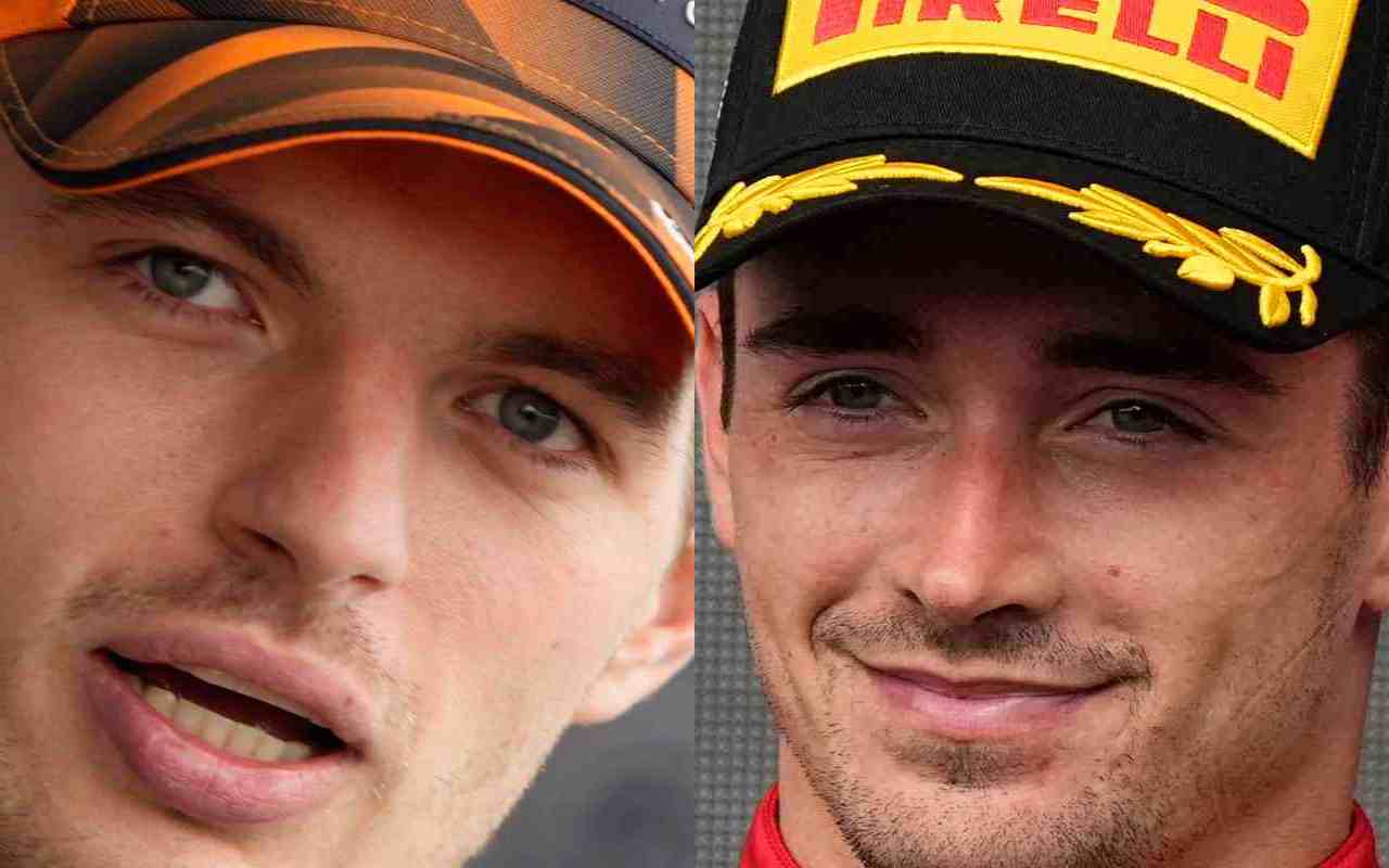 Leclerc Verstappen