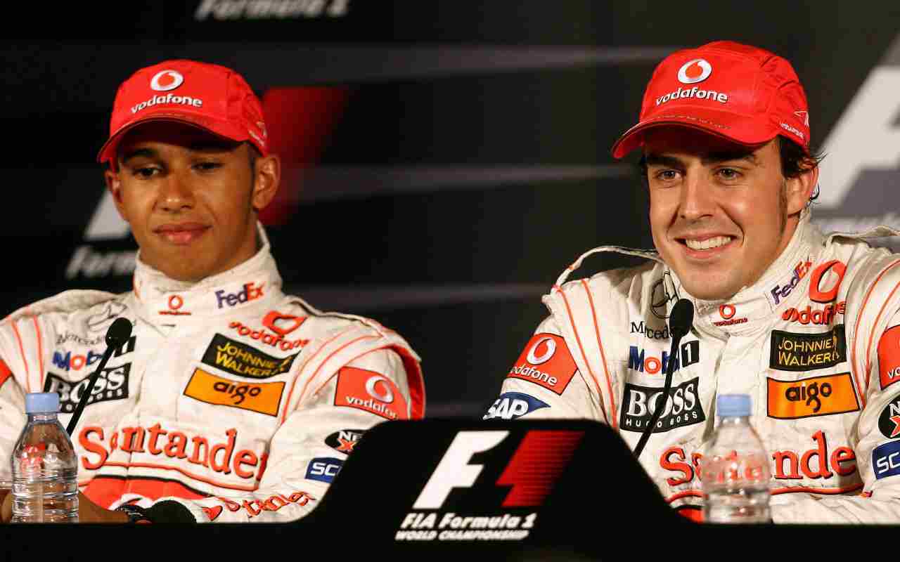 Lewis Hamilton e Fernando Alonso (ANSA)