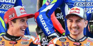 Marc Marquez e Jorge Lorenzo (ANSA)