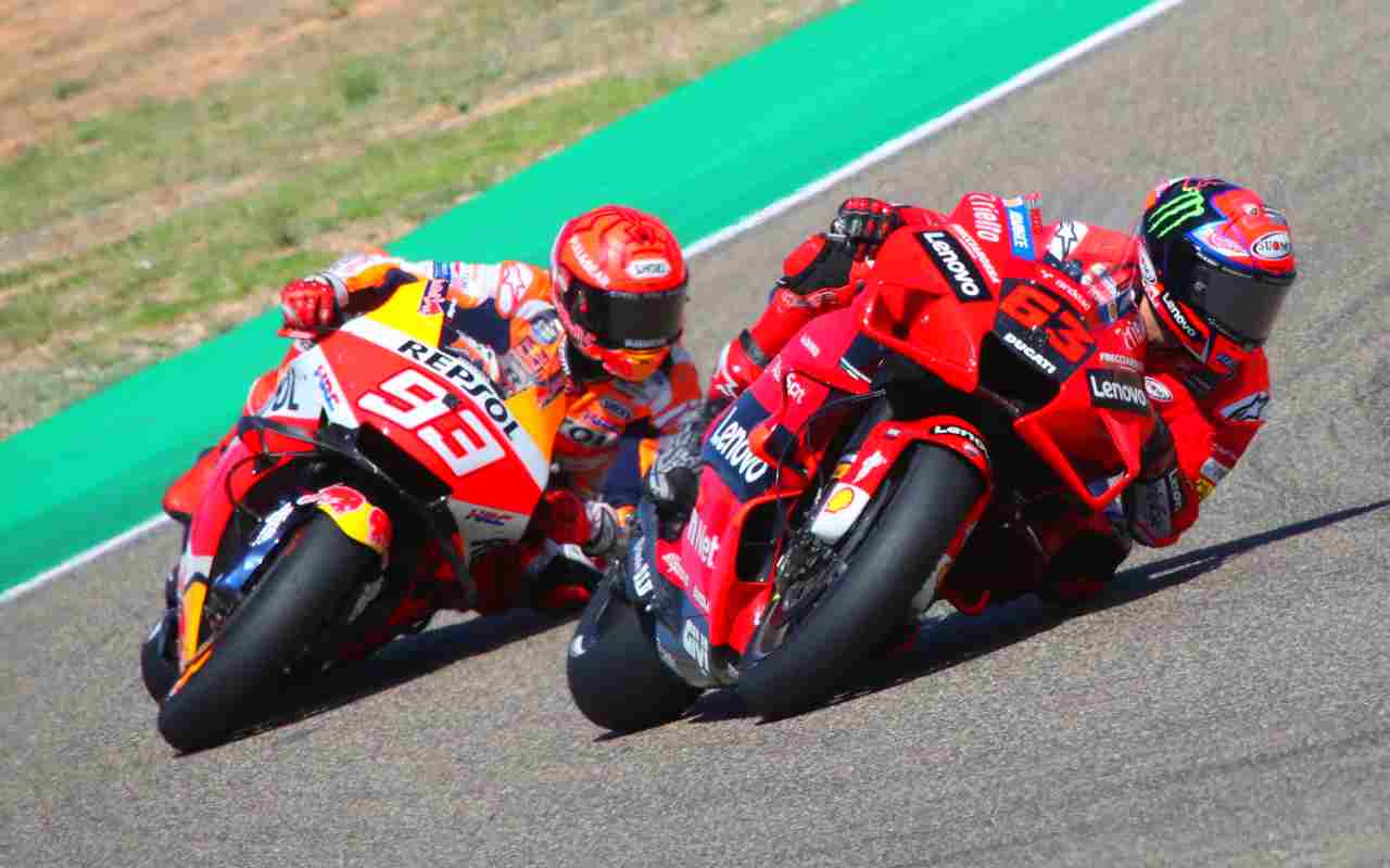 Marquez e Bagnaia (ANSA)