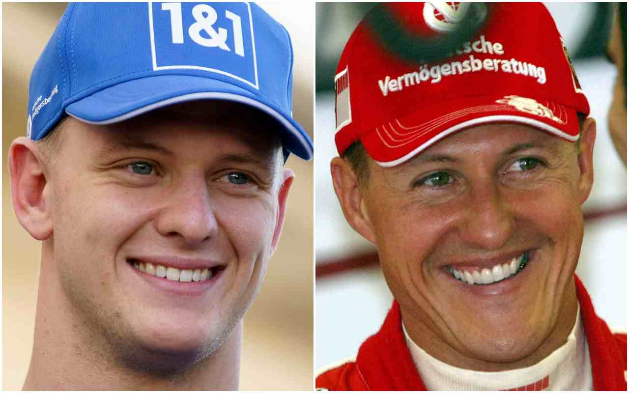 Mick e Michael Schumacher (ANSA)