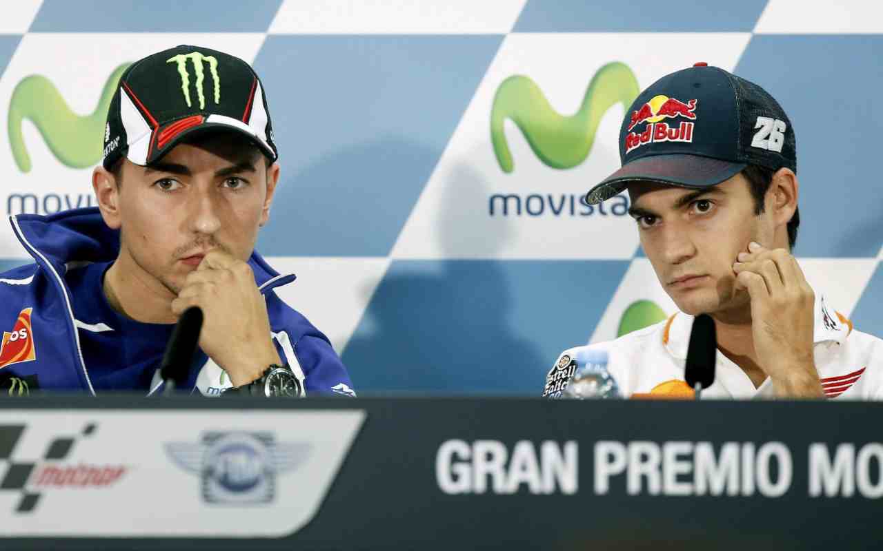 MotoGP Jorge Lorenzo e Dani Pedrosa (ANSA)