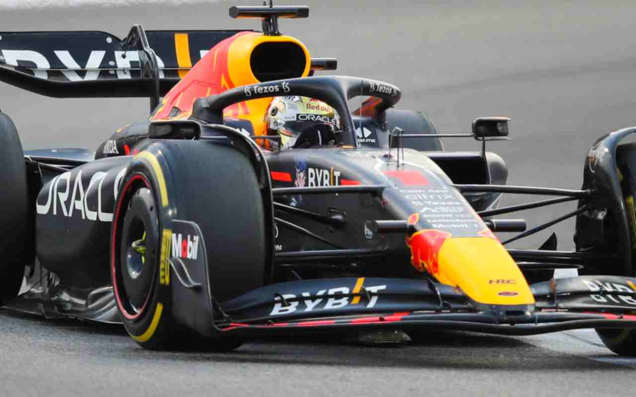 Max Verstappen su Red Bull (Ansa Foto)