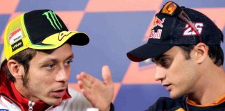 Valentino Rossi e Dani Pedrosa (ANSA)