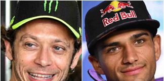 Valentino Rossi e Jorge Martin (ANSA)