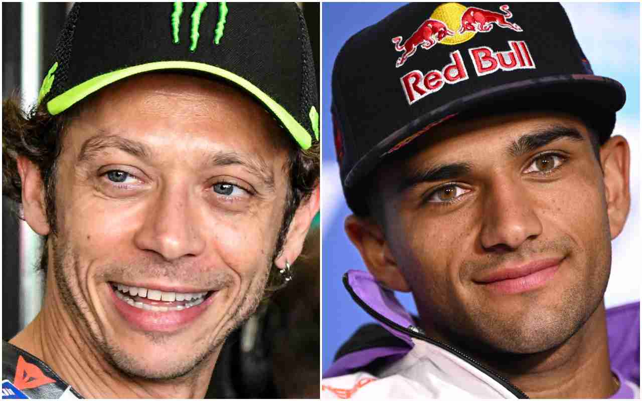 Valentino Rossi e Jorge Martin (ANSA)