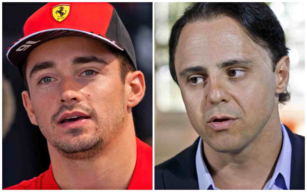 Charles Leclerc Felipe Massa Ferrari (Ansa Foto)