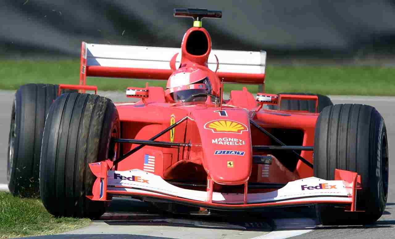 Ferrari F2001 Michael Schumacher (ANSA)
