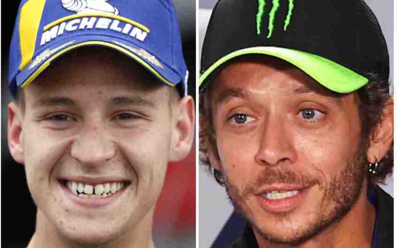 MotoGP Fabio Quartararo e Valentino Rossi (ANSA)