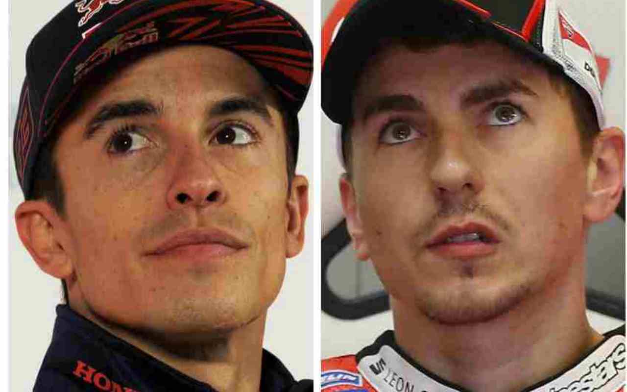 MotoGP Marc Marquez e Jorge Lorenzo (ANSA)