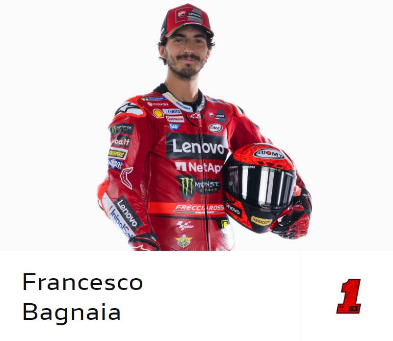 MotoGP Pecco Bagnaia (Twitter)