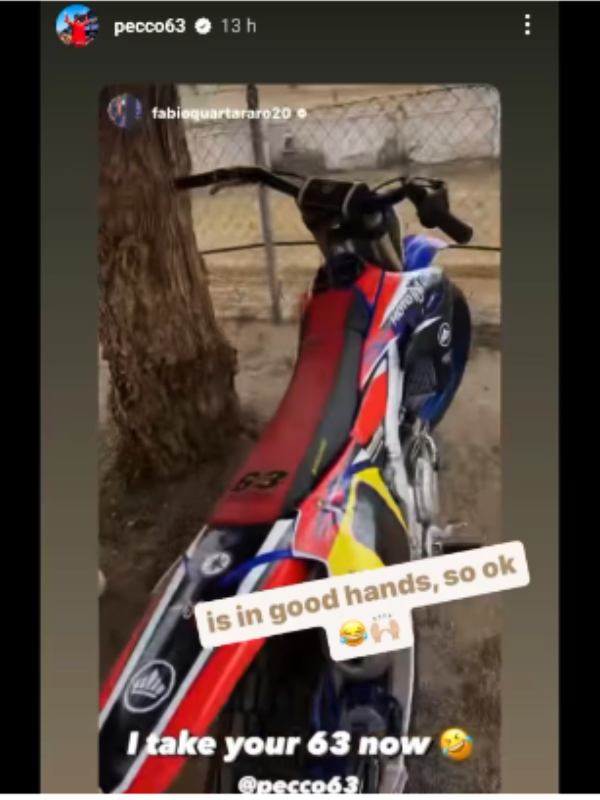 Pecco Bagnaia (Instagram)